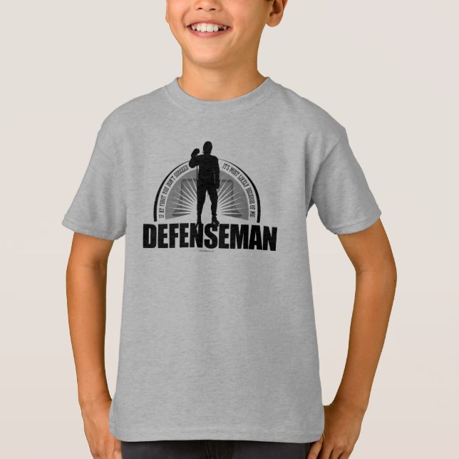 T-shirt Défenseur du hockey (Devant)