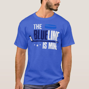 T-shirt Défenseur du hockey La Ligne bleue est la mienne
