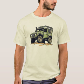 T-shirt Défenseur du Land Rover