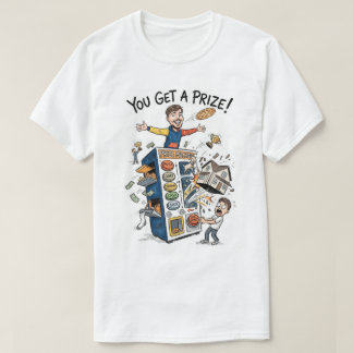 T-shirt Défi de prix drôle Cartoon 