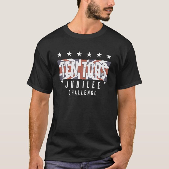 T-shirt Défi du jubilé des dix Tors (Devant)