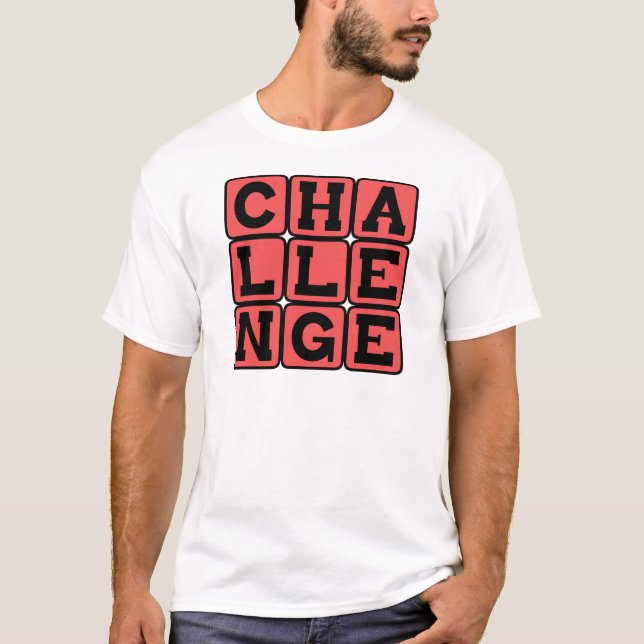 T-shirt Défi, Motivationnel (Devant)