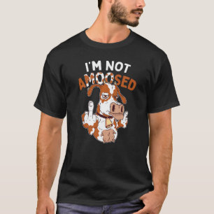 T-shirt Défi Vache Anti Effrayer Vaches Pun Je ne suis pas
