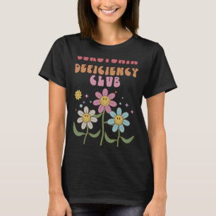 T-shirt Déficience Club Santé mentale Anxiété Dépression
