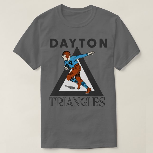 T-shirt Déficit Dayton Triangles 1929 (Design devant)
