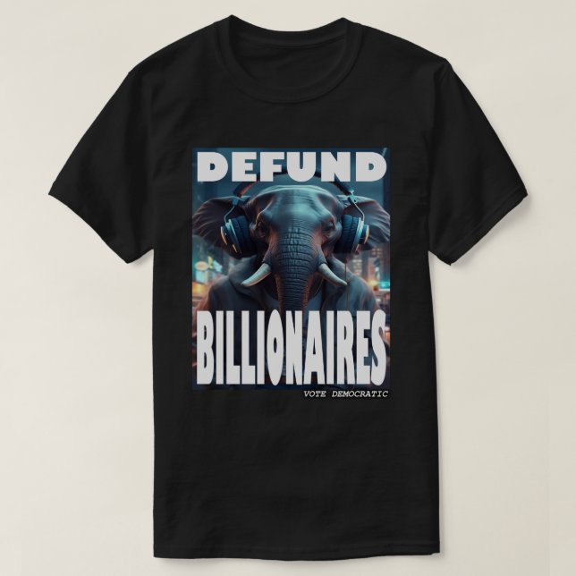 T-shirt Déficit millionnaire (Design devant)