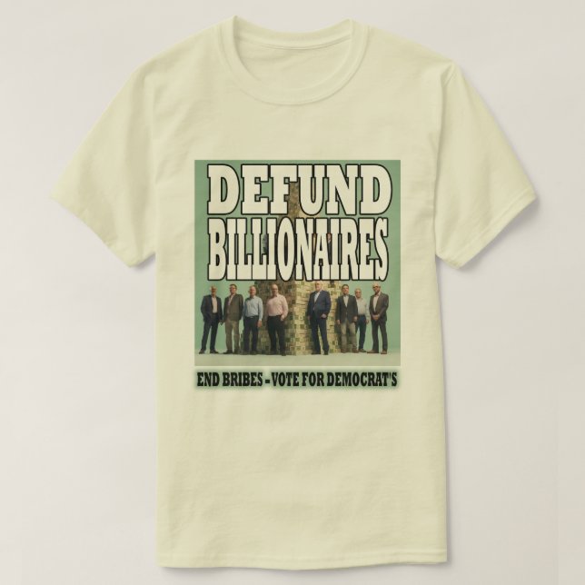 T-shirt Déficit millionnaire (Design devant)