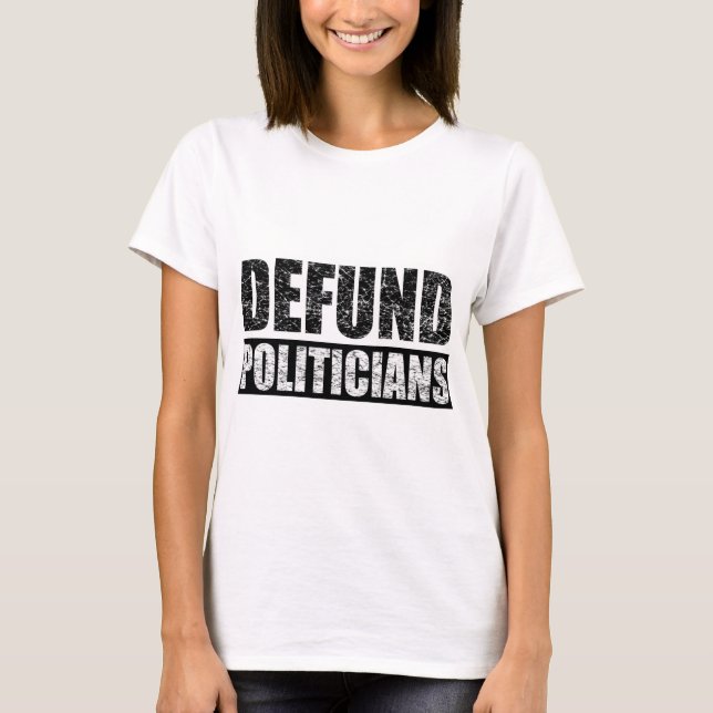 T-shirt Déficit politique (Devant)