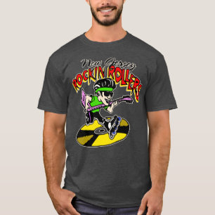 T-shirt Déficit Rétro New Jersey Rockin Rollers Hockey
