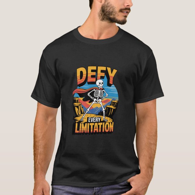 T-shirt Défier toutes les limites (Devant)