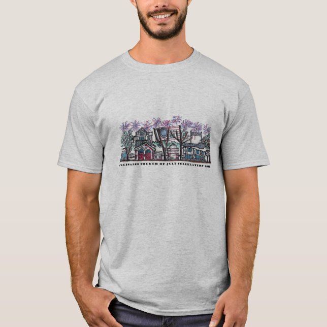 T-shirt Défilé 4ème de la Communauté de palissades de la (Devant)