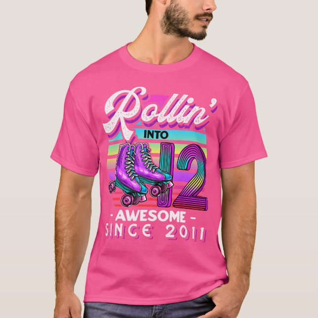 T-shirt Défilé dans 12 Incroyables 2011 Roller Skating 12e (Devant)