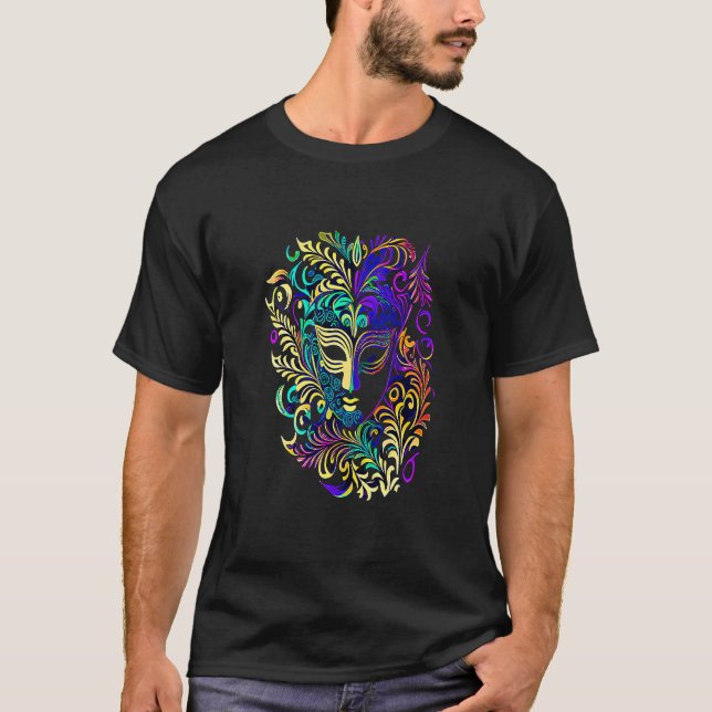T-shirt Défilé de carnaval drôle de Mardi Gras avec fête d (Devant)