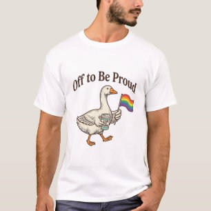 T-shirt Défilé de la fierté de l'oie fière Design de T-shi