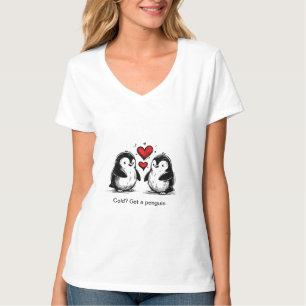 T-shirt Défilé de l'amour des manchots