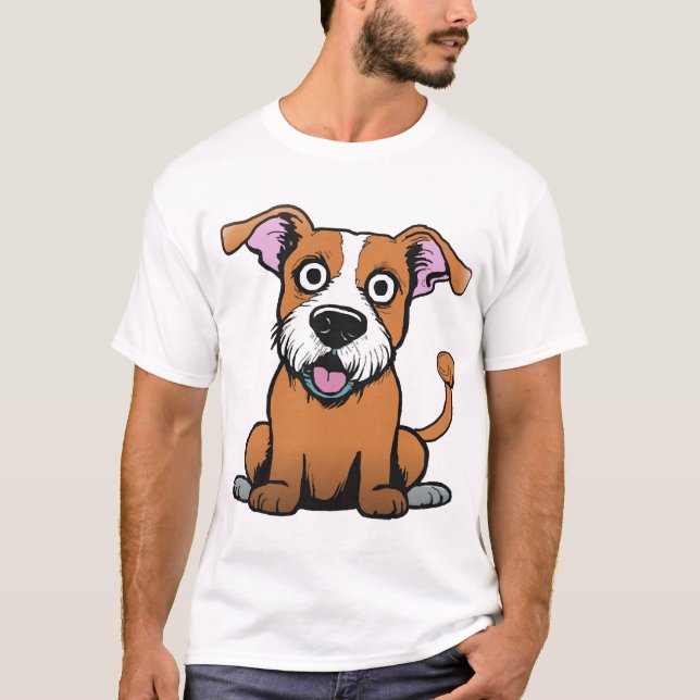 T-shirt Défilé Toutou Heureux (Devant)