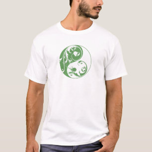 T-shirt Défilement Yin & Yang (vert)