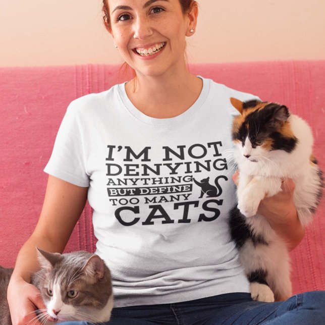 T-shirt Définir trop de chats (Créateur téléchargé)