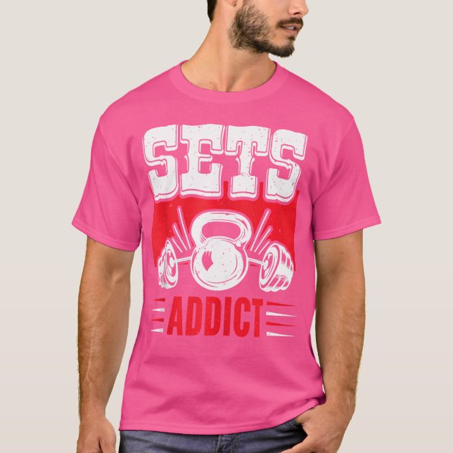 T-shirt Définit l'entraînement addict Lover (Devant)