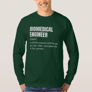 T-shirt Définition amusante d'ingénieur biomédical