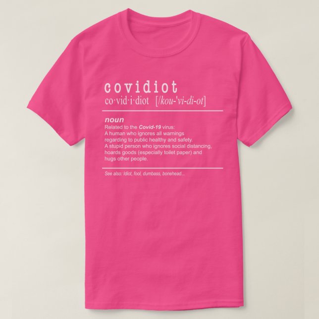 T-shirt Définition CovNoun (Design devant)