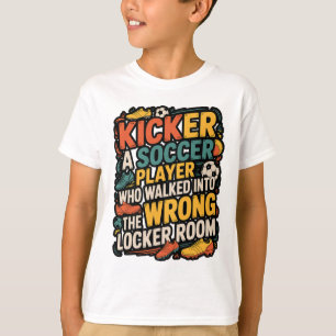 T-shirt Définition de botteur drôle Football Soccer Blague