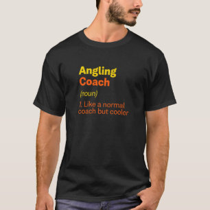 T-shirt Définition de coach de pêche Humour pêche à la mo