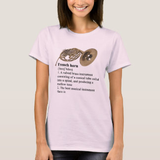 T-shirt Définition de cor de harmonie