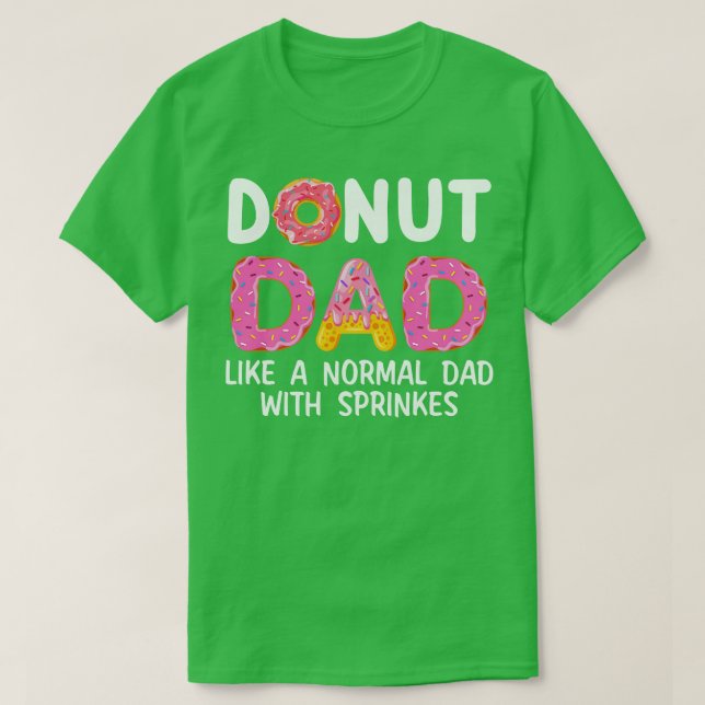 T-shirt Définition de Donut Papa (Design devant)