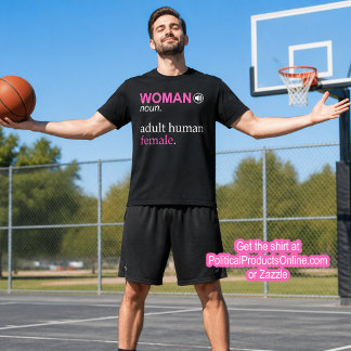 T-shirt Définition de femme Adulte humain femelle