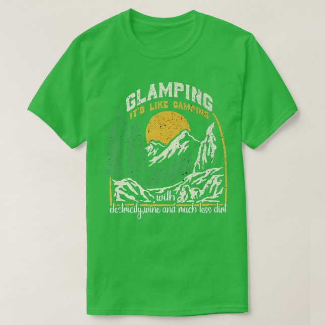 T-shirt Définition de flammes Glamper Son comme étincelle  (Design devant)