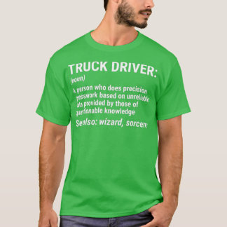 T-shirt Définition de Funny Trucker Poison 4