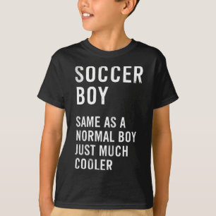 T-shirt Définition de garçon de football drôle 