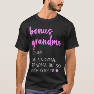 T-shirt Définition de grand-mère bonus mignon jour de la m