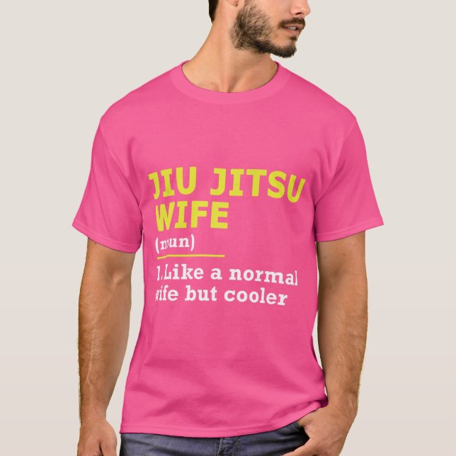 T-shirt Définition de la femme Jiu Jitsu (Devant)