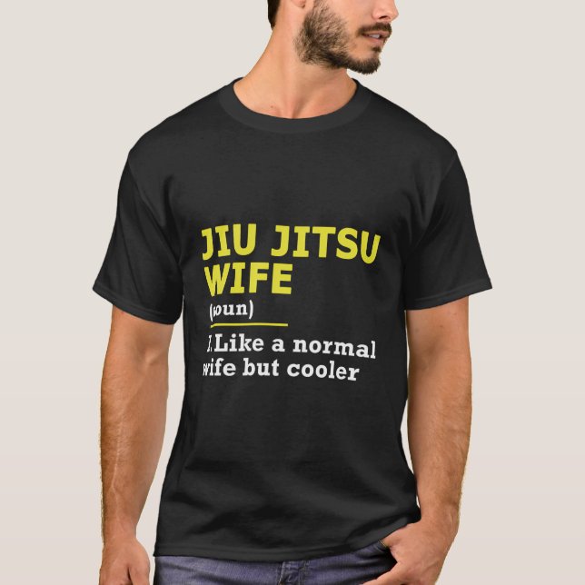 T-shirt Définition de la femme Jiu Jitsu (Devant)