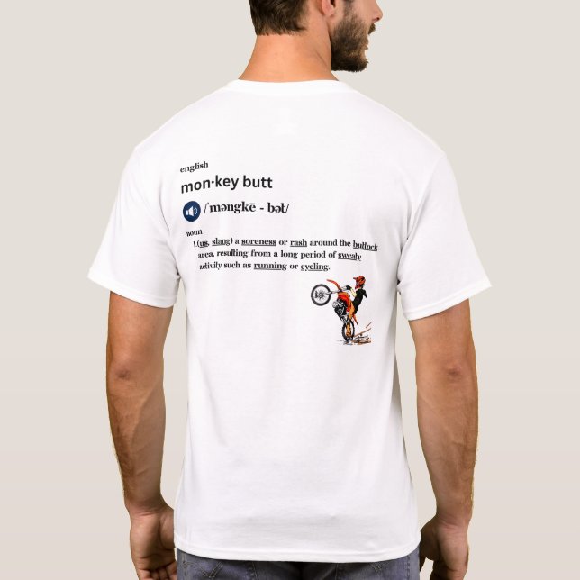 T-shirt Définition de la ténacité (Dos)