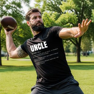 T-shirt Définition de l'oncle drôle et sincère