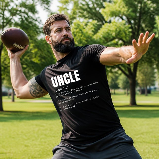 T-shirt Définition de l'oncle drôle et sincère (Créateur téléchargé)