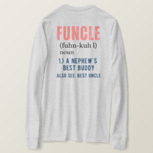 T-shirt définition de l'oncle drôle FUNCLE