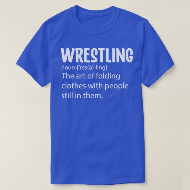 T-shirt Définition de lutte 2 (Design devant)