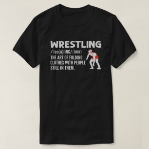 T-shirt Définition De Lutte Funny Wrestler Coach