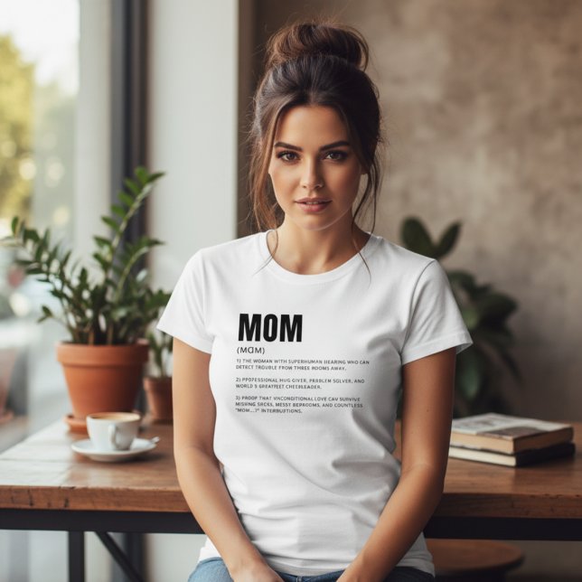 T-shirt Définition de maman drôle et sincère (Créateur téléchargé)