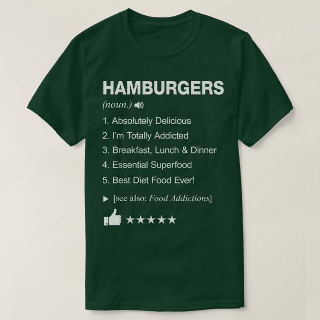 T-shirt Définition de Meaning Funny  (Design devant)