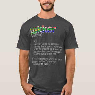 T-shirt Définition De Mot Afrikaan Pour L'Amoureux D'Afriq
