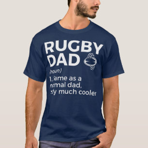 T-shirt Définition de papa de rugby 