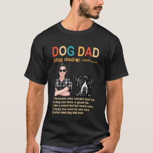 T-shirt Définition de papa pour père de Dogue Allemand pou