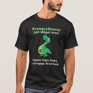 T-shirt Définition de Prangrysaurus Dinosaur drôle T Rex M