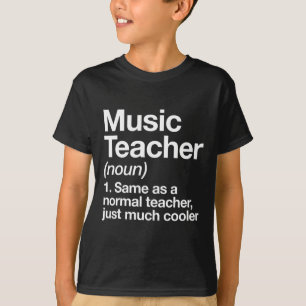 T-shirt Définition de professeur de musique amusant Ck pou