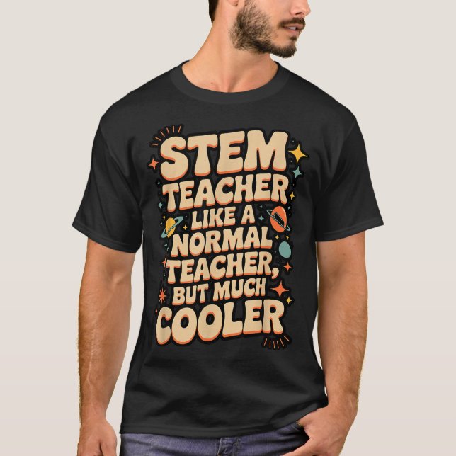 T-shirt Définition de professeur de STEM drôle de science  (Devant)